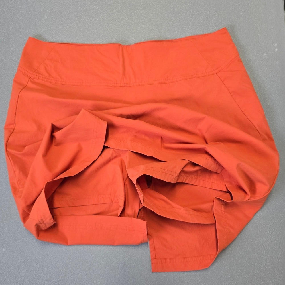 Royal Robbins Orange Athletic Skort Women's Size 16 Hiking Golf Outdoor Skirt - Picture 4 of 12